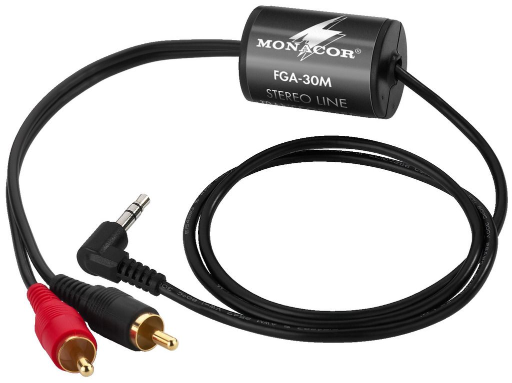 Monacor FGA-30M - Zwart