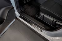 Zwart Nissan Qashqai III 2021- 'Special Edition' Zwart RVS Instaplijsten - 4-delig