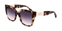 Longchamp LO754SL N Havana Zonnebril Vrouwen Kunststof Bruin Grijs