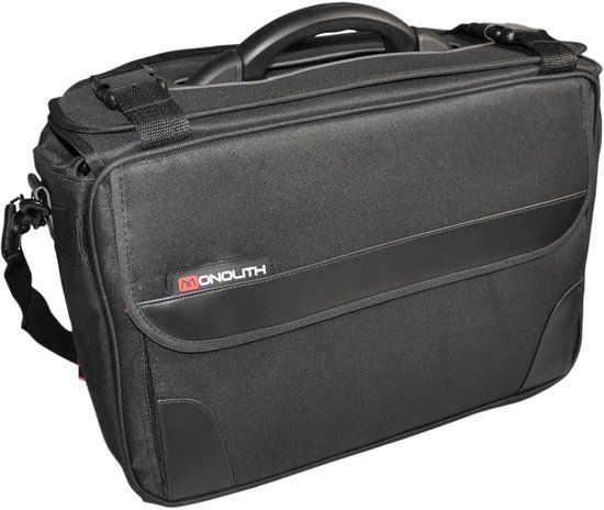 Monolith Zwart Polycanvas Pilot Case 2168 - Aktetas - Unisex