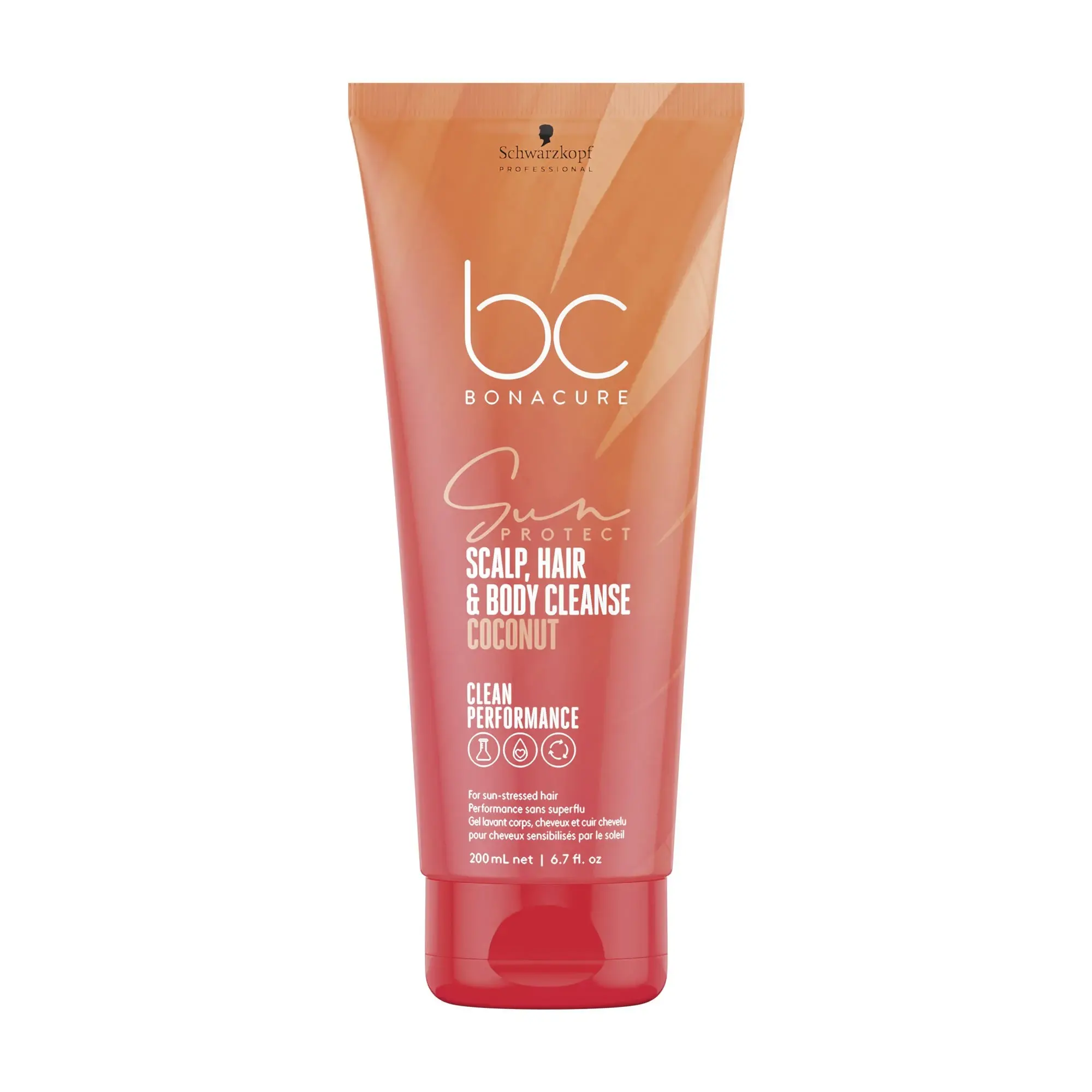 Schwarzkopf BC Sun Protect Scalp, Hair & Body Cleanse 200ml