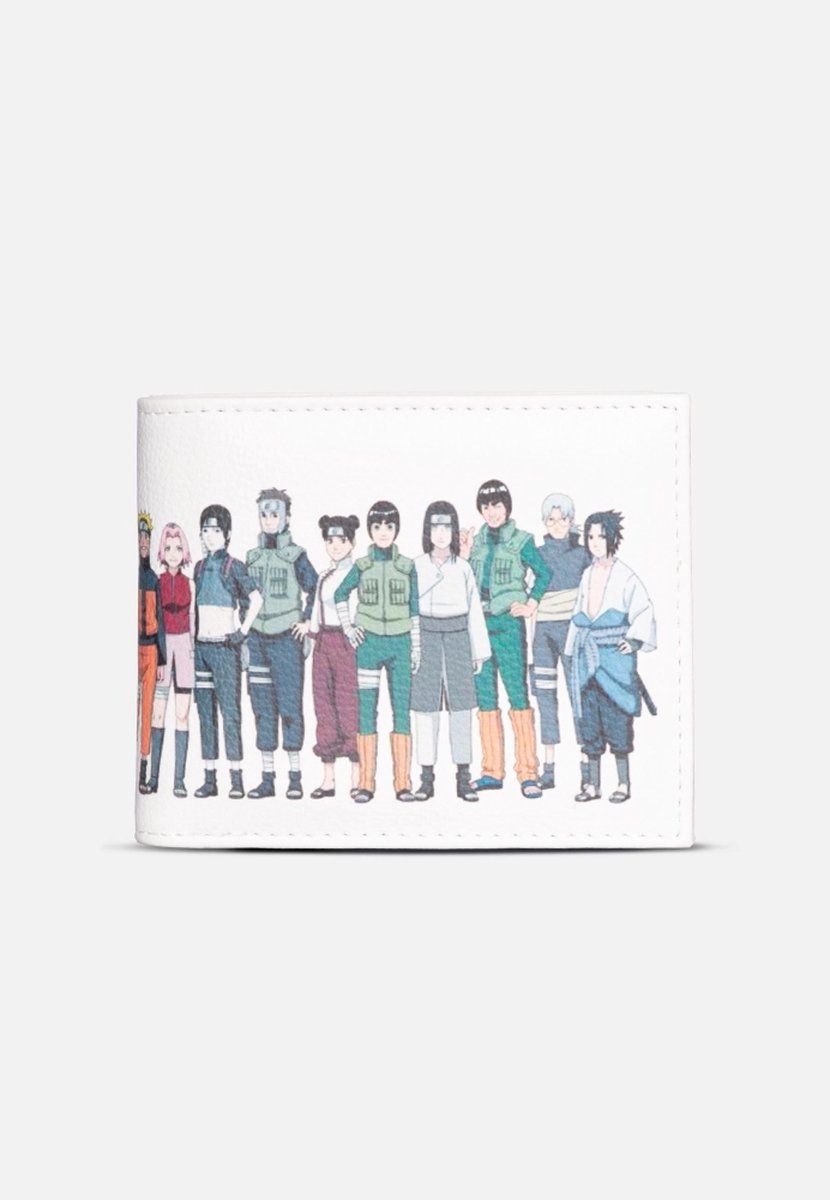 Difuzed Naruto Shippuden Bifold portemonnee Characters Wit
