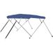 Maison Exclusive - Biminitop met 4 bogen Blauw 243x180x137 cm