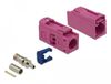 Delock Fakra H Jack 25 mm (long) pour sertissage