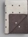 Røros Plaid en laine - Noir/Blanc - Motif à pois - 200x135