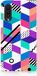 B2Ctelecom Samsung Galaxy A50 Book Case Blokken Kleurrijk
