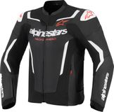 Alpinestars GP Force V2 Air Motorfiets Leren Jas - Zwart/wit - Maat 56