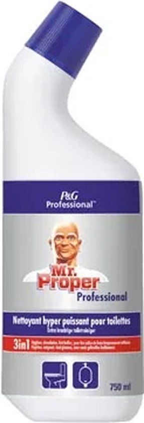 Mr. Proper toiletreiniger | 3in1 | flacon van 750 ml