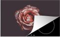Merkloos KitchenYeah® Inductie beschermer 77x51 cm - Roos - Bloemen - Portret - Inductiebeschermer - Inductiemat