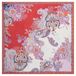Roeckl Doek ' FLOWER FUSION ' lila / pastellila / lichtlila / rood / roodviolet / knalrood / lichtrood
