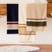 Vivaraise Plaid Jacquard Gioia Tissu Olive 140 x 185 cm