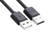 Ugreen - USB 2.0 kabel 480Mb/s 0,25m zwart