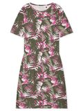 SCHIESSER Nachthemd Dames Gebloemd Korte Mouw Modal Katoen Multicolour 1 Maat 46