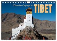 Monastères CALVENDO Monastères et paysages du Tibet (Calendrier mural 2027 DIN A4 vertical), CALVENDO calendrier mensuel