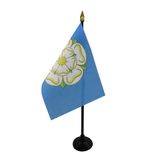 AZ FLAG Tafelvlag Yorkshire 15x10 cm Polyester 100D