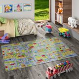 Snapstyle Vloerkleed Kinderspeeltapijt Avonturenland Kleurrijk