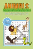 Animal Word Search Puzzle Book: 55 Large Print Puzzles for Kids & Adults