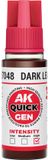 AK Interactive Acrylverf Quick Gen Dark Leather 18 ml