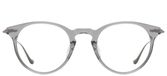 Matsuda M2056 Lunettes De Vue Femme Gris Rondes 47mm