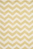 Safavieh Vloerkleed Crosby handgemaakt wol Goudkleurig Symmetrisch patroon 120x180 cm