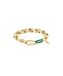 Lacoste Dames AUDACIA Collectie Ketting Armband in Geel Goud - 2040365