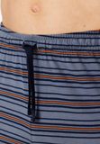 SCHIESSER Pyjama kort 'Casual Nightwear' blauw / oranje