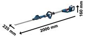 BOSCH PROFESSIONAL GHE 18V-50FP Cisaille à haies sans fil