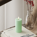 Deluxe Homeart LED Bougie pilier Ø 5 x 10 cm Menthe