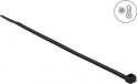 Delock Kabelbinders hittebestendig L 300 x B 4,8 mm zwart 100 stuks