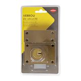 Cogex - Deurslotcilinders - Dubbel cilinderslot voor buiten/binnendeur, deurslot, veiligheidsslot - Cilinder Ø 25 mm - Geleverd met 3 sleutels + schroeven