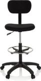 hjh TOP Work 05 Werkkruk - Zwart - Stof - 61-85 cm