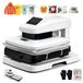 StarTech Transferpers T-shirtpers - 38 x 38 cm - 1350 W - Automatische opening - Instelbare druk - Digitaal display - Geschikt voor sublimatie en vinyl - Wit