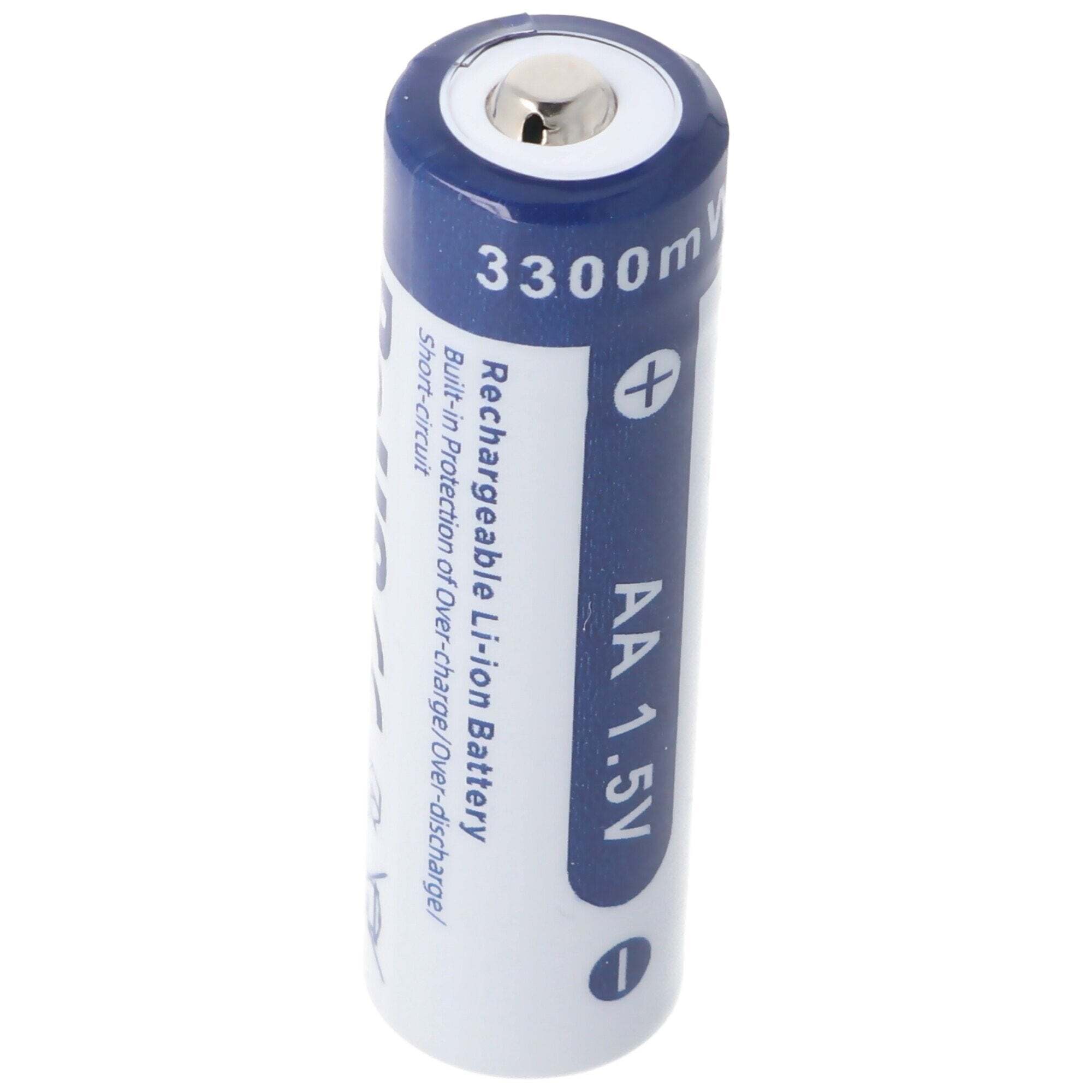 Xtar AA 1.5V 3300mWh, typisch 2000mAh lithium-ionbatterij, alleen oplaadbaar met een speciale oplader