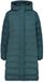 CMP Dames gewatteerde jas met vaste capuchon, trek green, 3XL