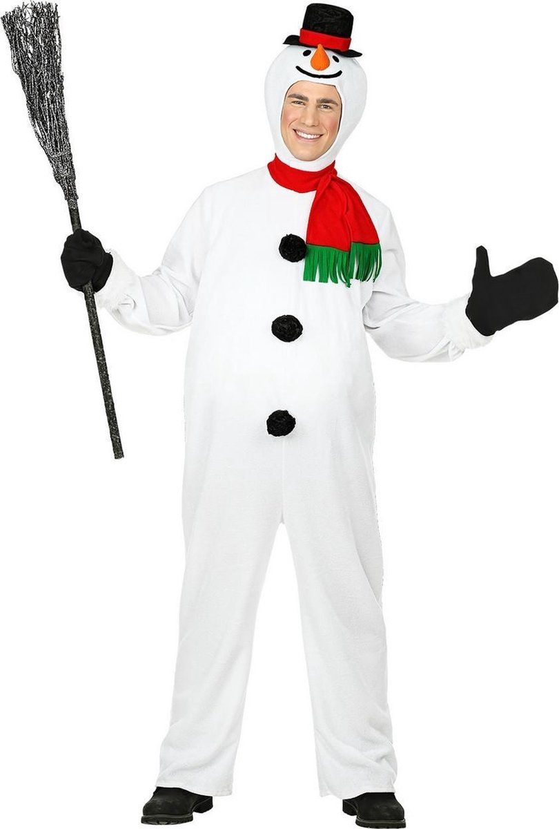 Widmann Sneeuwman & Sneeuw Kostuum | Medium | Carnaval kostuum | Verkleedkleding