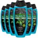 Palmolive Men 3-in-1 Body Face Hair Etherische Oliën Munt Cedernaalden - 6 x 500 ml - Voordeelverpakking