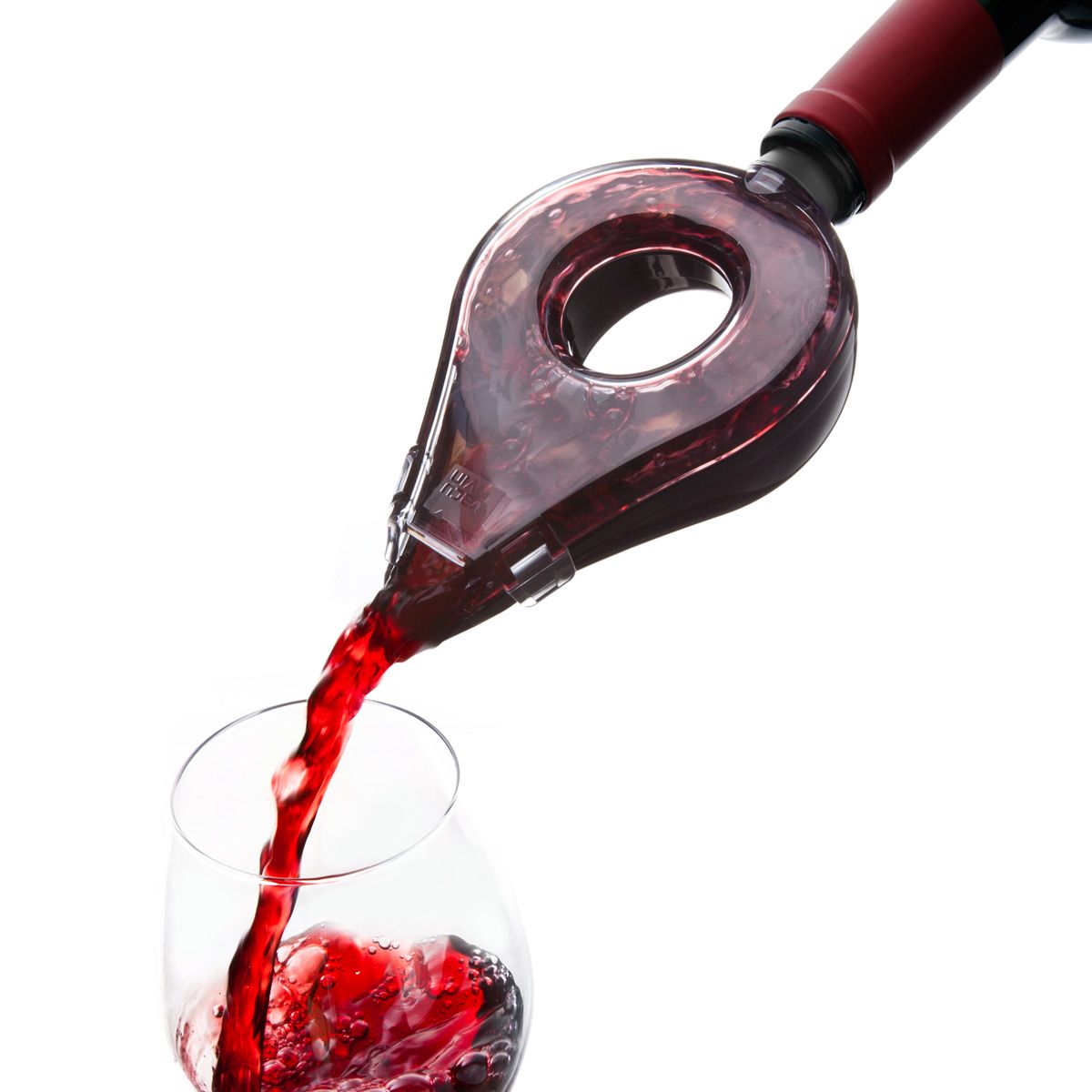 Vacu Vin Wine Aerator - Bruin/Transparant