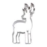 Staedter Koekjessnijder, rendier, 11 cm, roestvrij staal, zilver