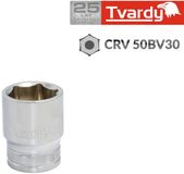 TVARDY GEKO Tvardy Zeskant dop - 10 mm - Duurzaam chroom-vanadium - Met gripring