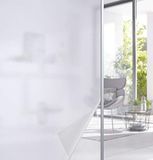 Klemmfix Privacy Film, Vinyl, Melkglas, 67x200