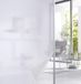 Klemmfix Privacy Film, Vinyl, Melkglas, 67x200