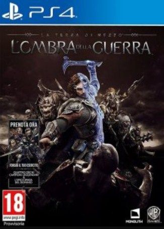 Galiano WARNER BROS PS4 LA TERRA DI MEZZO: L'OMBRA DELLA GUERRA - PlayStation 4