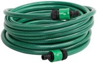 vidaXL Zwembadslang 10 m PVC groen
