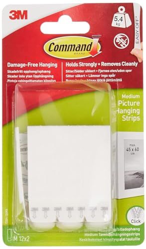 Command 17204-12ES Medium Hanging Strips