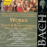 Outhere Hänssler Classic J.S. Bach: Works For Violin & Basso Continuo (CD)