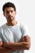 No Excess Gestreept T-shirt met ronde hals