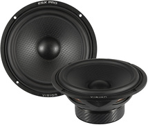 ESX Vision Pro VXP6.2W - High end kickbassen set - 16,5 cm - 125 Watts RMS - 4 Ohms