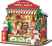 Rolife Robotime Christmas Candy Stand - DS043 - Rolife DIY Miniature House Series