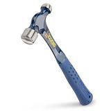 Estwing E3-12BP 12oz Ballpeen Hammer met Nylon Vinyl Shock Reduction Grip, Blauw
