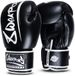 8 Weapons Thaise bokshandschoenen Unlimited 2.0 - Zwart/Wit - 10 oz